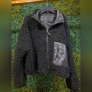 Blank NYC Black Textured Jacket